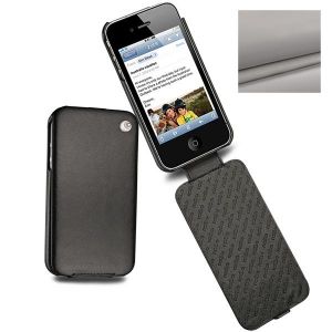  Noreve Housse Сuir Tradition Gris Grey for iPhone 4/4S (21103T3)